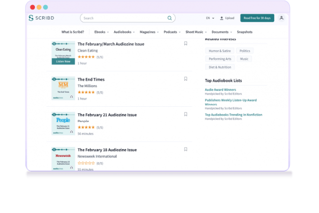 Audio Digest – Giving Readers A Whole New Way to Experience Content